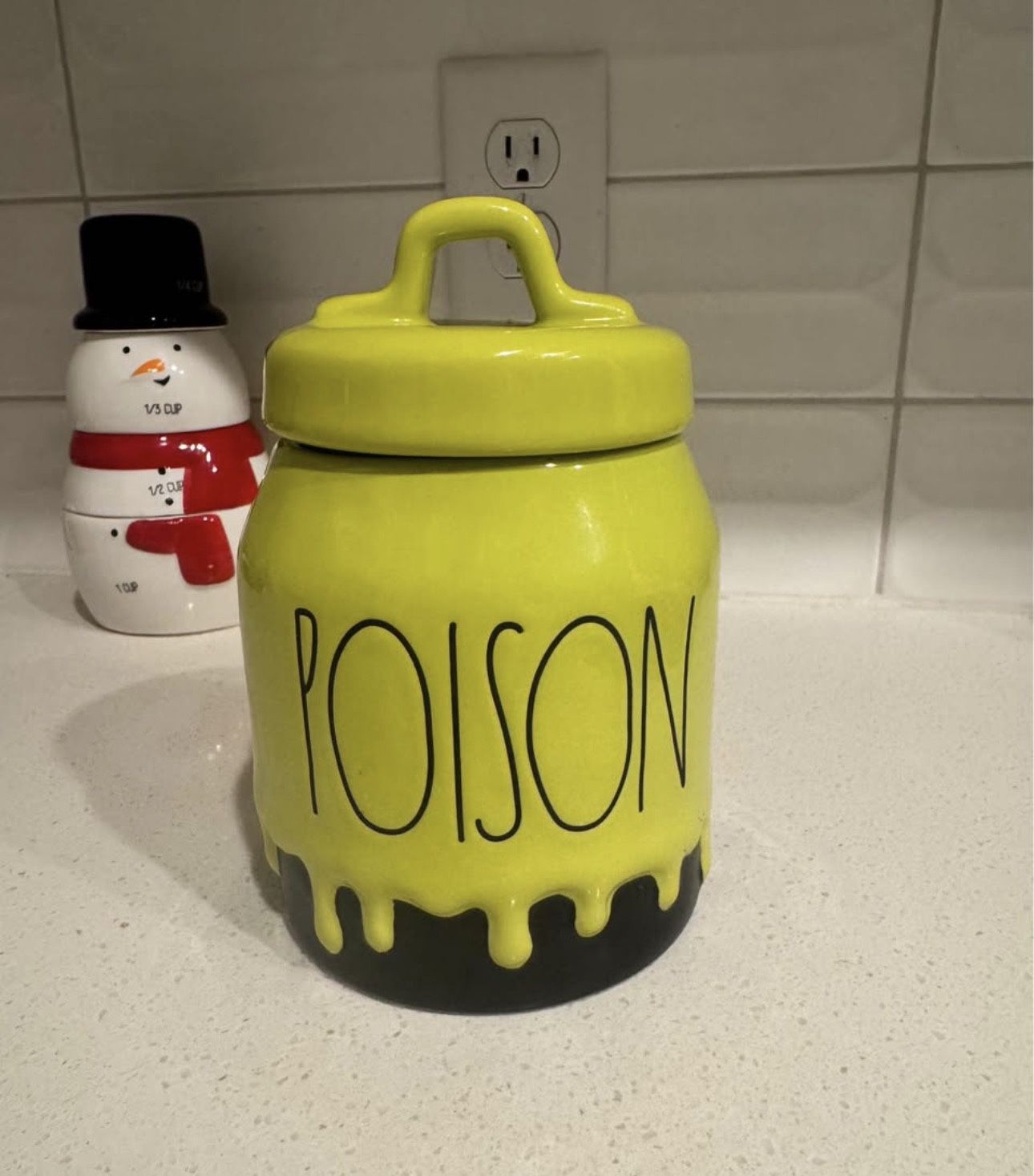 Rae Dunn Poison Jar