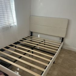 FULL MATTRESS BED FRAME  