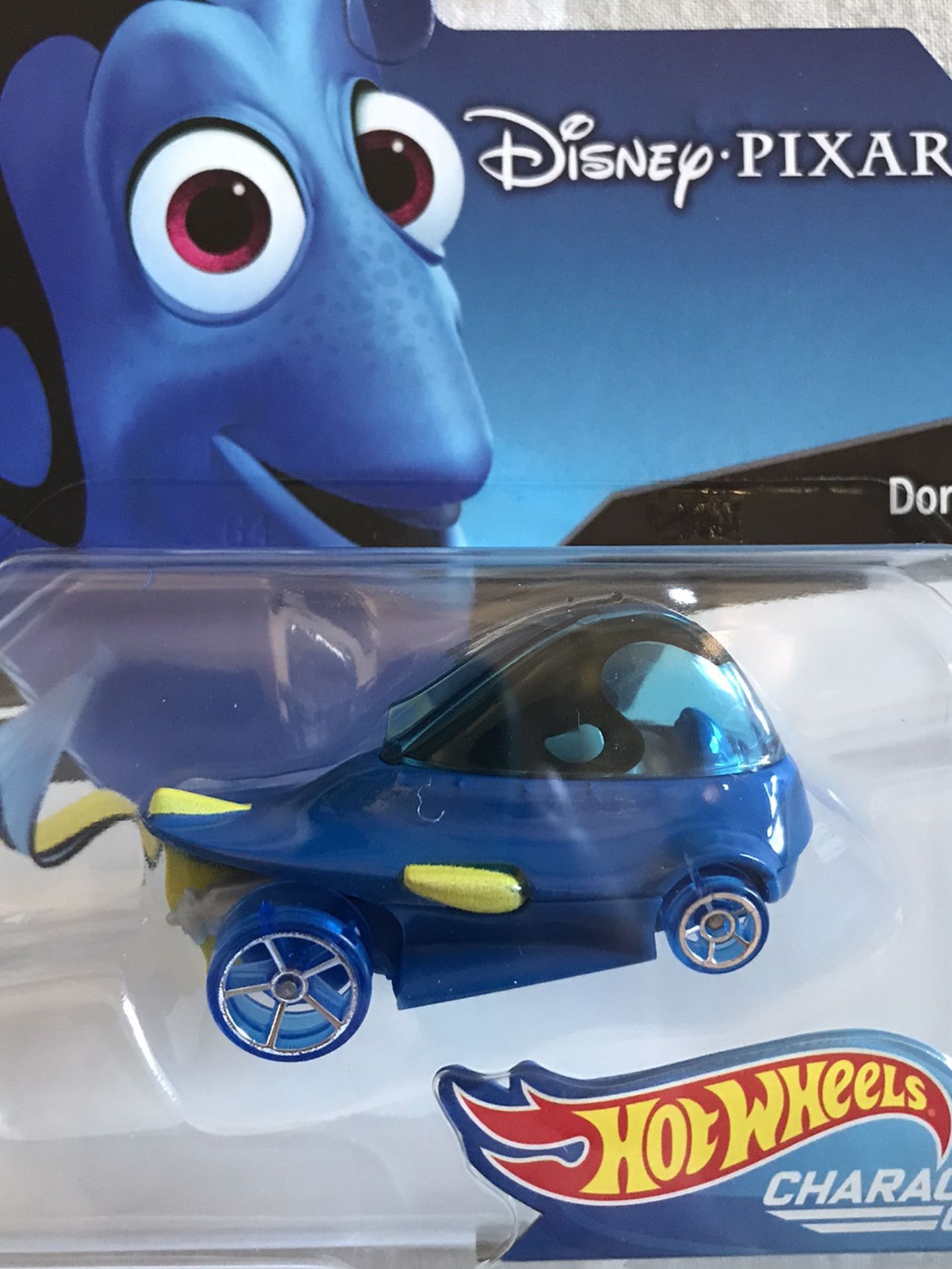 Disney Pixar, Finding Nemo, Dory - Hot Wheels Character Car