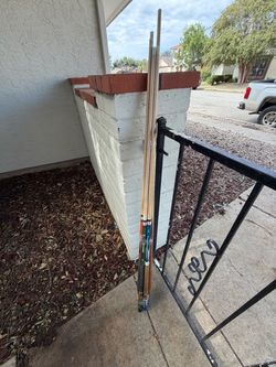 Bundle of Pool Cue Sticks (7)