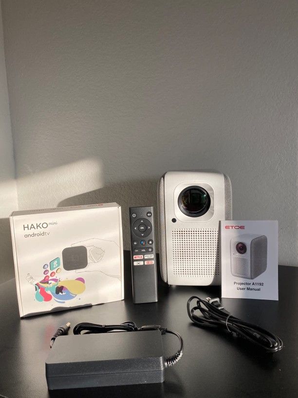 4K Projector FHD great quality