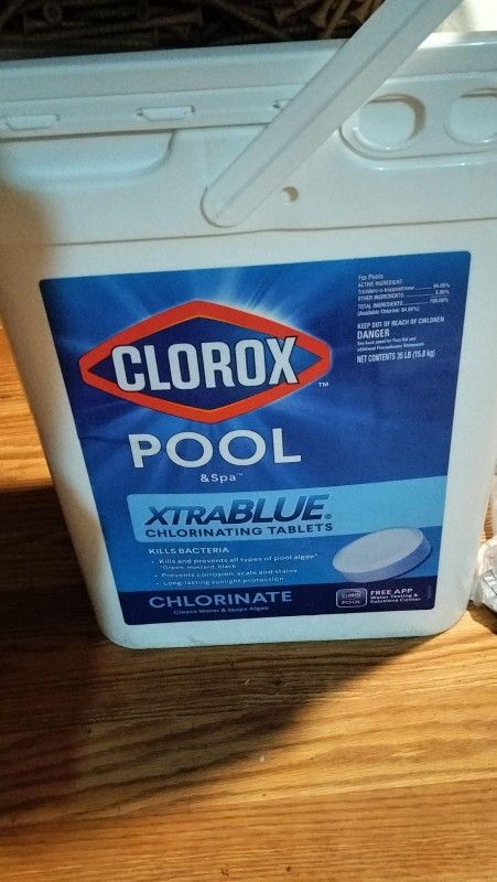 CLOROX POOL & SPA 35-LB CHLORINE TABLETS