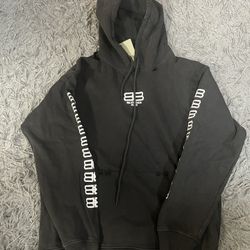 Balenciaga Distressed Hoodie Size large