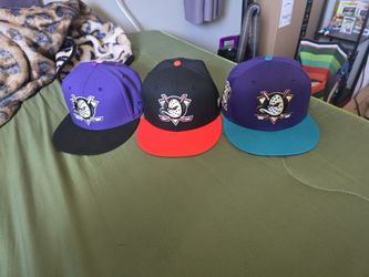 New Era Anaheim Ducks Hats $140 for all 3 OBO
