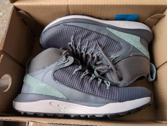 Columbia Women's Trailstorm Mid Hiking Boots - Size 8 - Graphite / Dusty Green