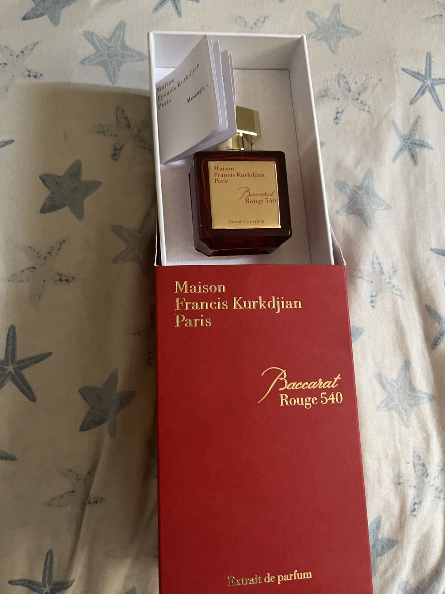 MAISON FRANCIS KURDIJAN PARIS BACCARAT ROUGE 540