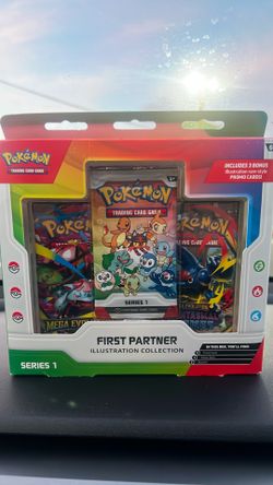 Rare Sealed Pokémon Collection Box + Booster Packs