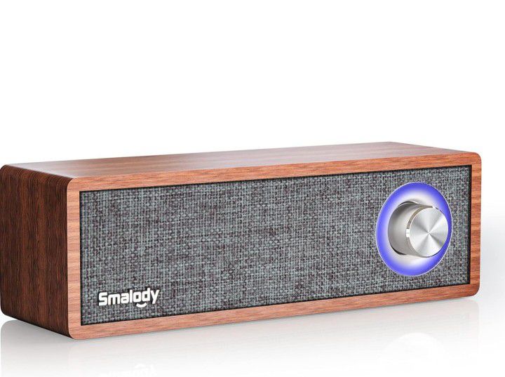 Smalody Wood Retro Bluetooth Speaker