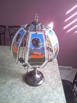 Chicago Bears  3 way sensitive touch  Desk/Table Lamp