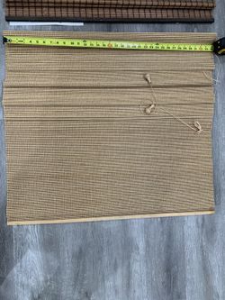 bamboo shades