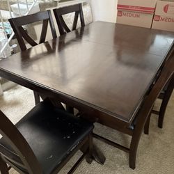 Dining Table 6 Chair  - Expandable 