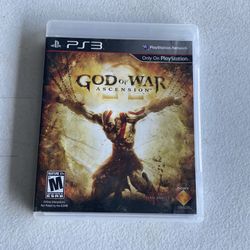 Sony PlayStation 3 God of War Ascension Game 
