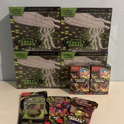 NEW Pokemon Mega Evolution Perfect Order ETBs, Booster Bundles, Sleeved Boosters, and Enhanced Blister Pack