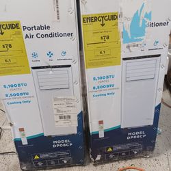 Get New Ac's With Warranty.  6000btu Portable Ac's By Dura. Perfect For 1 Bedroom. 