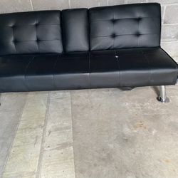 Black Futon Couch