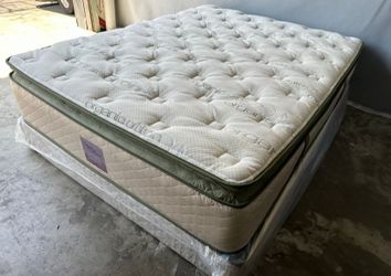 Fulll 14in Organic Hybrid Gel Pillowtop Matres!!!