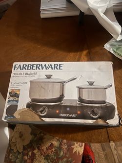 Farberware Double Burner 1800-Watt Electric Cooktop