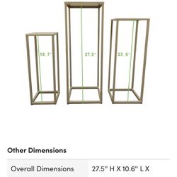 Danniele Plant Stand (Set of three)