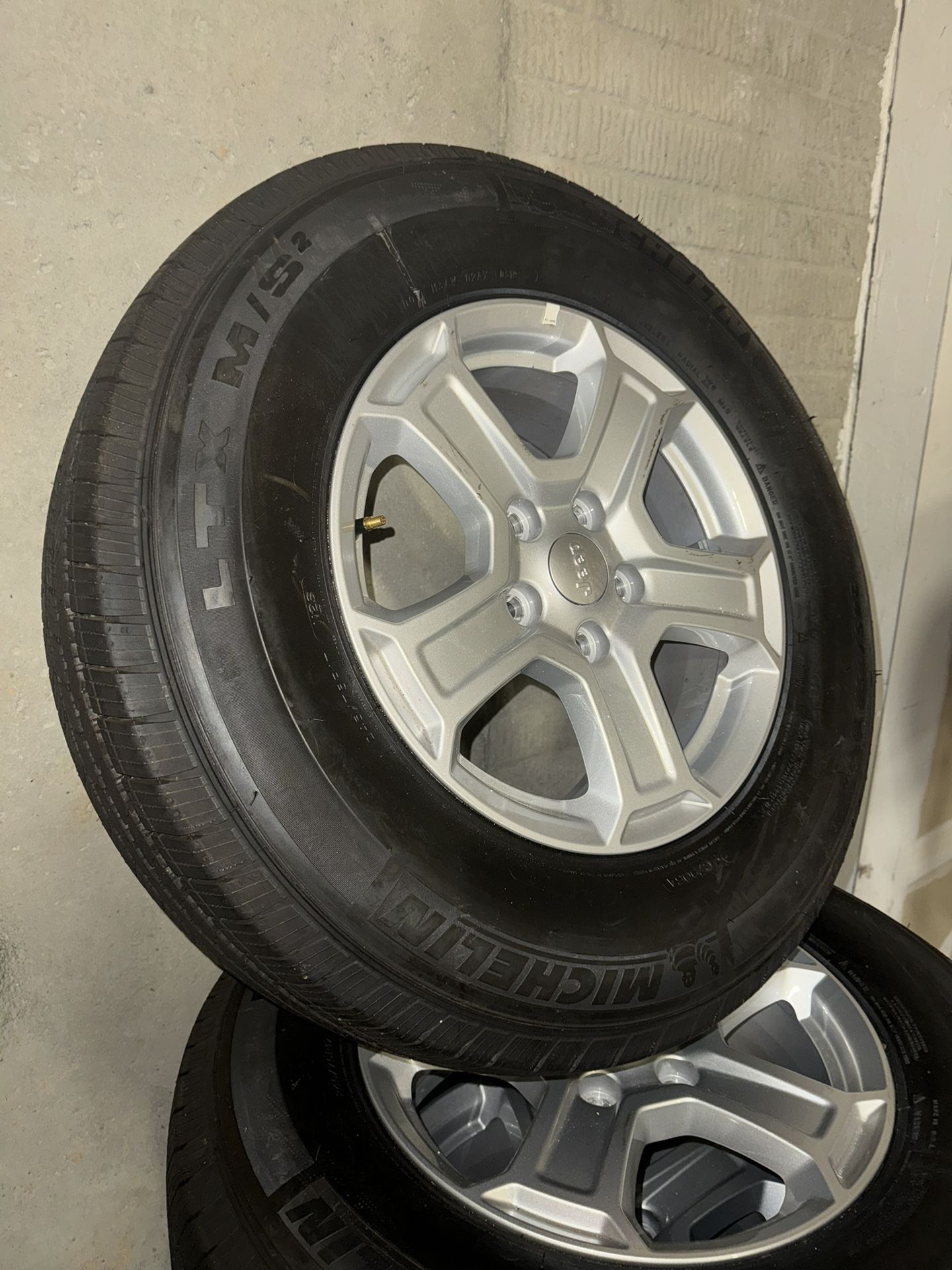 5 Brand New Never Used Jeep Wrangler Tires 