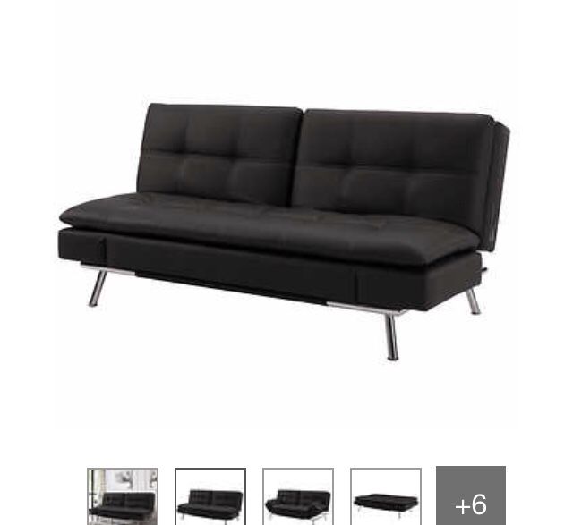 Italian Sofa Lounger Sleeper Futon With USB