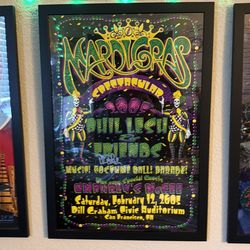 Phil and friends poster signed by Phil leah