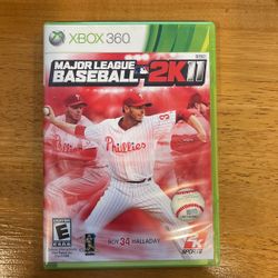 Xbox 360 Major League Baseball 2K11