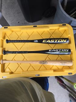 3 Youth Baseball Bats tee ball