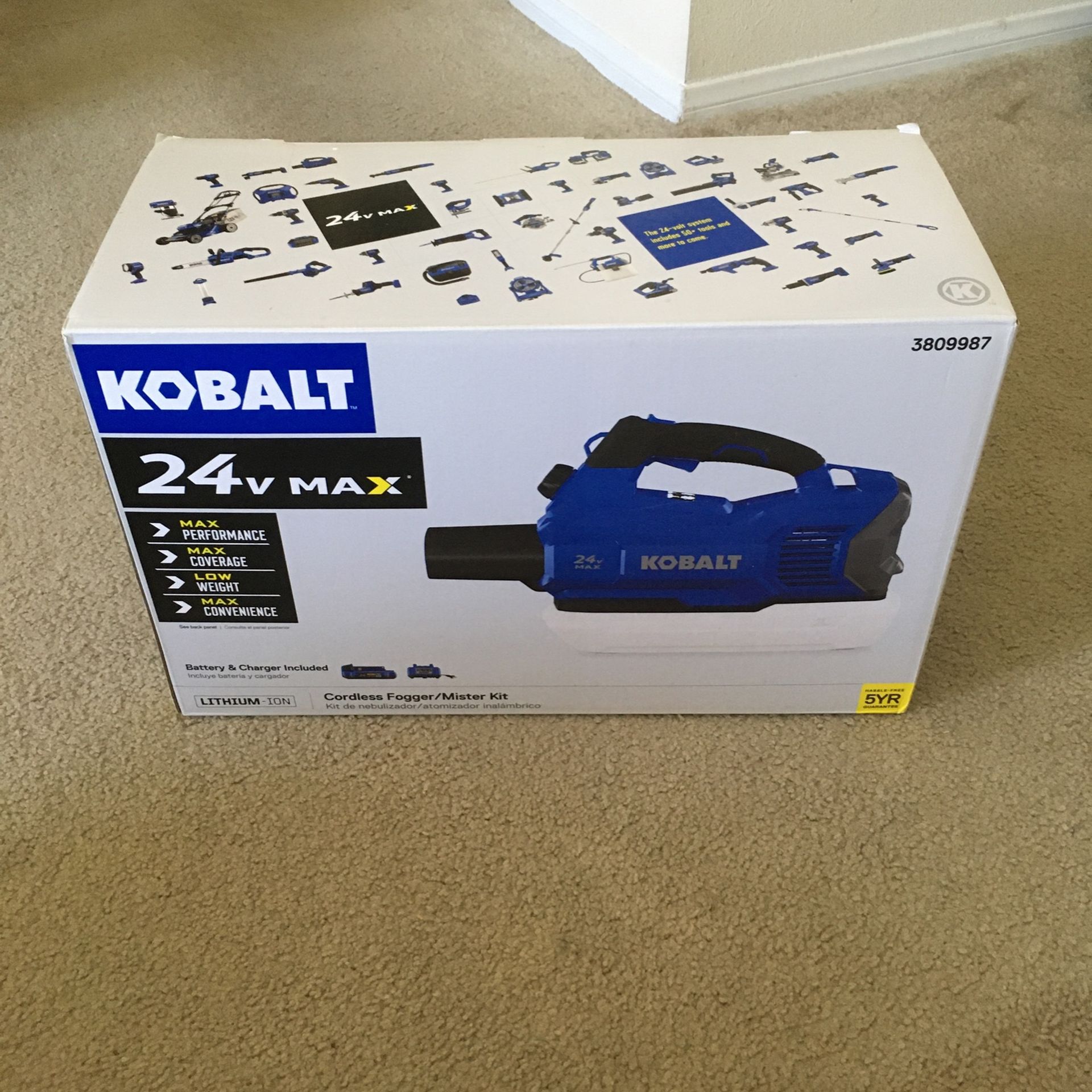 Kobalt 24v Sprayer