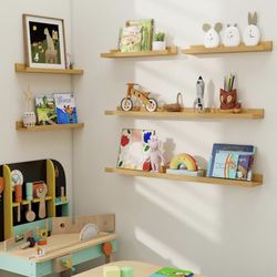 Floating Shelves for Wall, 4 pcs