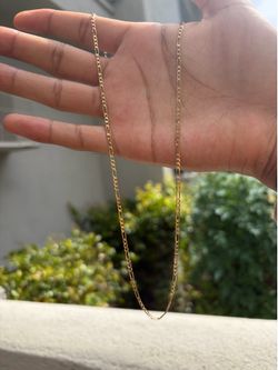 14K Figaro Chain