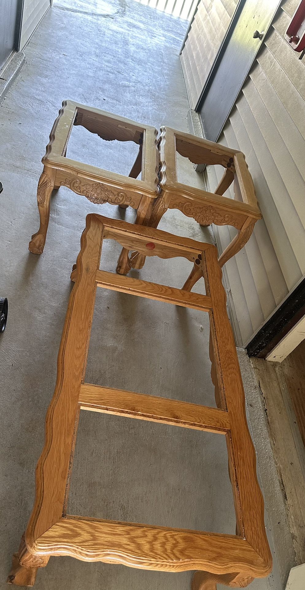 Antique Coffee Table Set