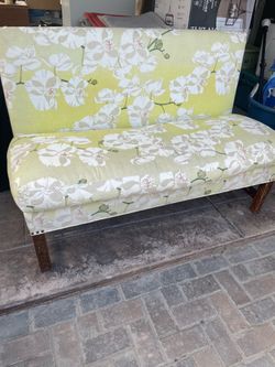 Antique sofa bench