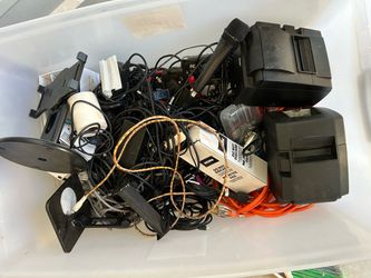 Tote of electronics