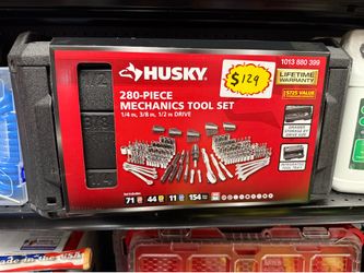 Husky 280pc mechanic tool set