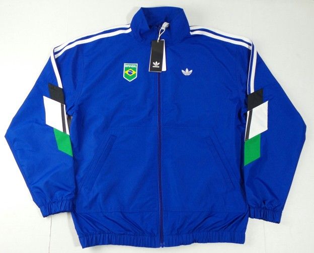 Adidas Originals Brasil National Team Track Top Jacket Size Mens S#JE1692