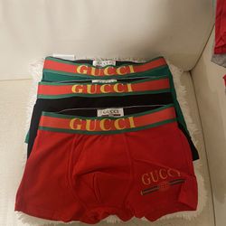 4 PCS Men’s Underwear  Gucci