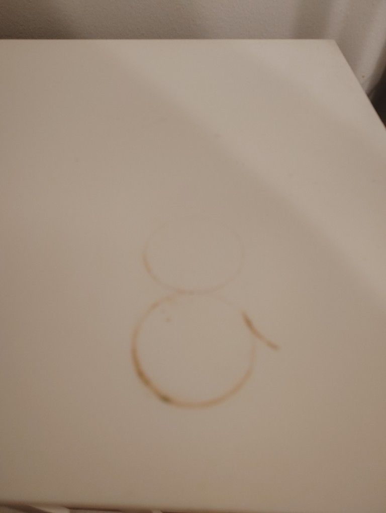 White Accent Cabinet