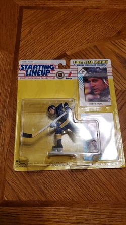 1993 Starting Lineup Brett Hull St. Louis Blues Kenner Hockey NHL Figure
