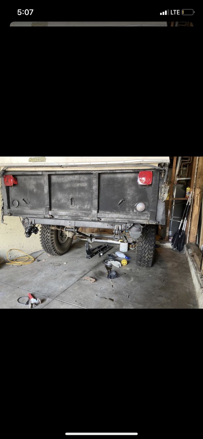 Army utility trailer