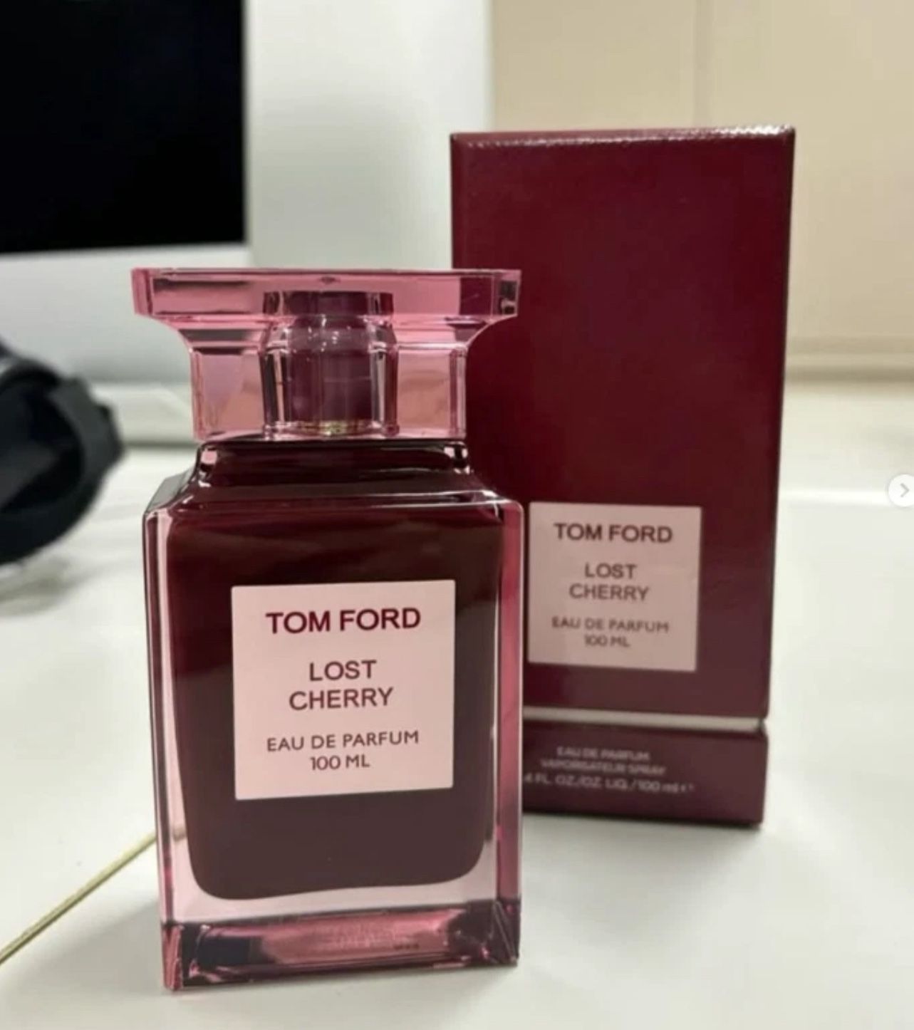 Tom Ford Lost Cherry Parfum Open Box 