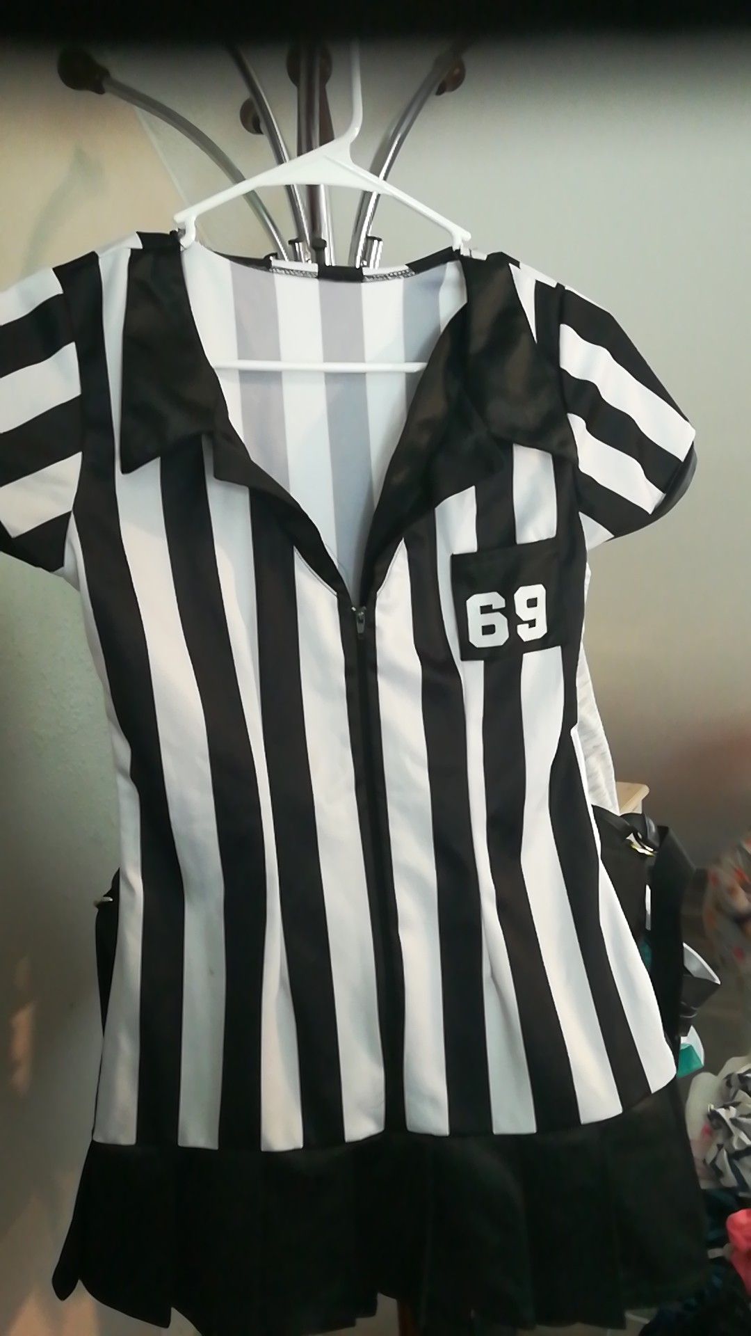 Sexy soccer referee costume