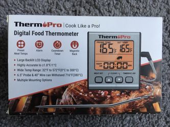 Digital thermometer/kitchen timer