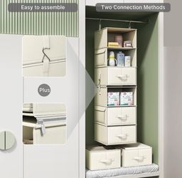 6 Shelf HangingCloset