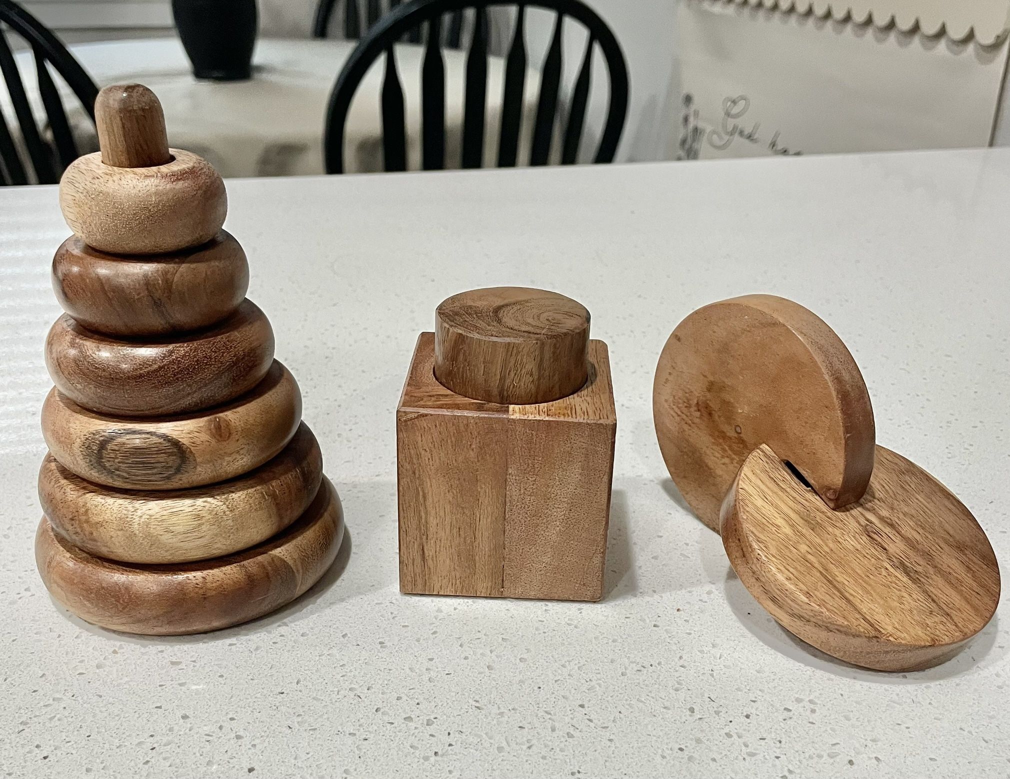 Montessori Wood Stacker