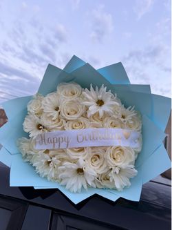 White Rose Bouquet