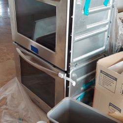 Kitchen Aid 30-inch Stainless Steel Double Electric Convection Wall Oven