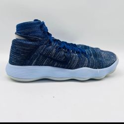 Nike Hyperdunk 2017 Mens 8.5  Blue Flyknit College Mid Top shoes Sneakers