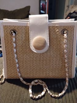 Maree Straw Purse