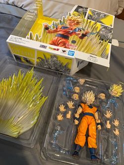 S.H.Figuarts ssj2 son Goku with DKO head