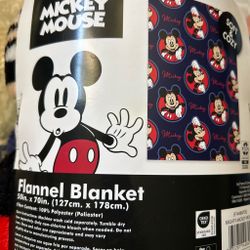 Mickey Mouse Flannel Blanket 50x70